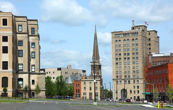 daytime city street view