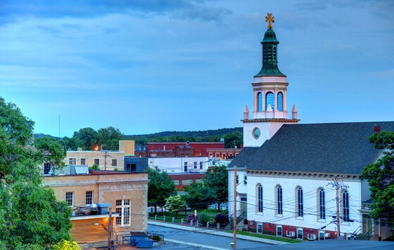 daytime city street view